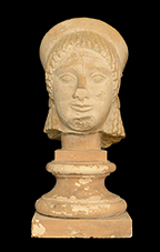bust of female head