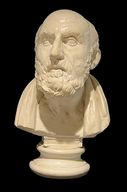 bust of Menander