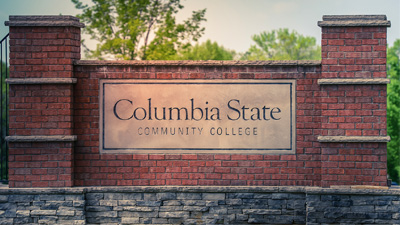 entrance to Columbia State