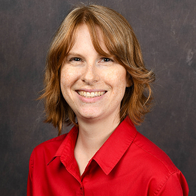 Profile photo of Brittany Cox, instructor of communications, in front of a professional backdrop.
