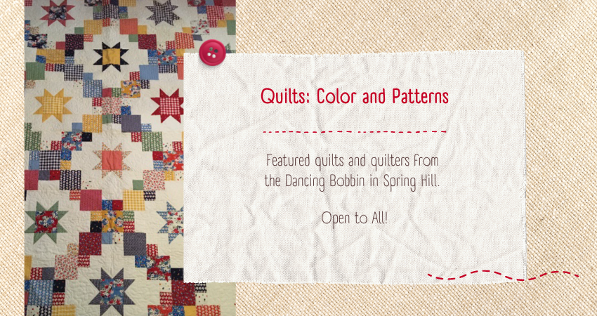 Quilts, the Colors and Patterns Artist Reception