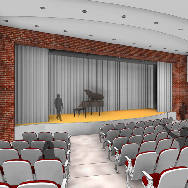 rendering of flexible learning space