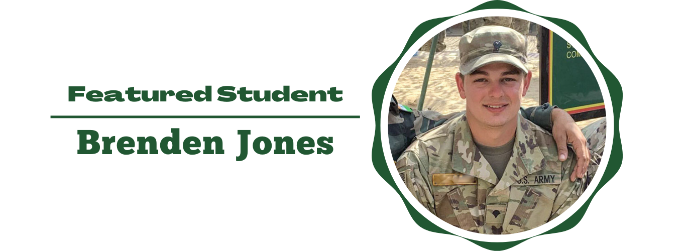 Featured Student Brenden Jones