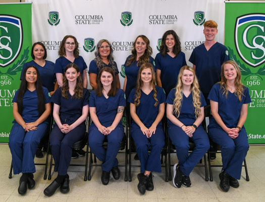 Pictured (standing, left to right): Maury County residents Vivian M. Lancaster, Lindsay Bolme, Marissa Aper, Carrie A. Ray, Anna K. Dean and Stanley C. Worstell. (Sitting, left to right): Natalie N. Salgado, Anna G. Coker, Melisalyn F. Fancher, Lindsey M. Johnson, Rylee J. Cyrus and Amanda Santiago.