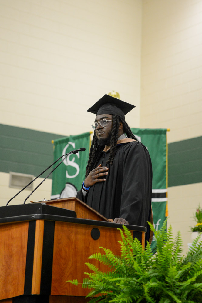 Columbia State alum and Spring 2022 Commencement speaker James Washington.