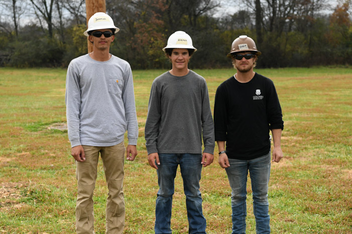 Pictured (left to right): Switch change winners Jeremiah Roan from Mount Pleasant in third place, Brecken Inch from Spring Hill in second place and Shadon Peery from Columbia came in first place.
