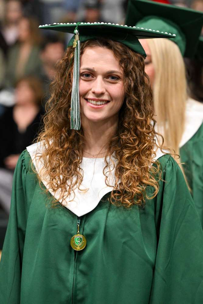Lawrenceburg native Angelica Kerstiens graduated with an Associate of Science degree in social work. 