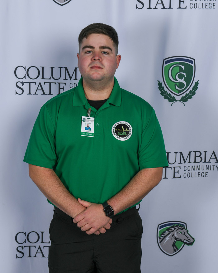 Giles County emergency medical technician graduate Owen Sumners.