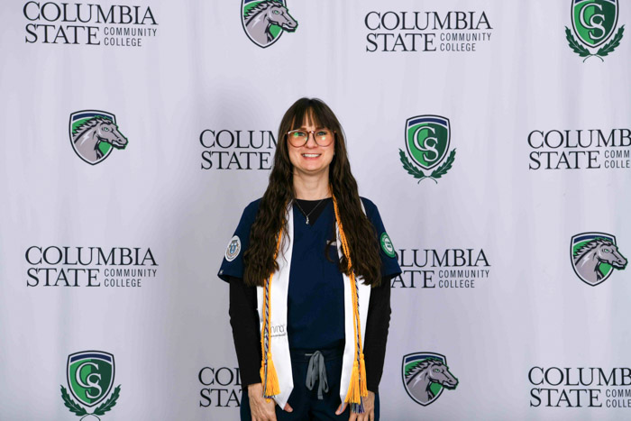 Lewis County graduate Hassie Bigbie. Not pictured: Savannah Lewis.