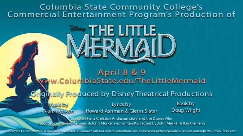 The Little Mermaid Musical Poster