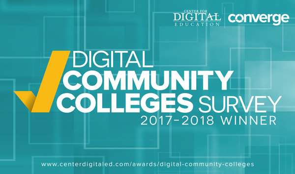 Digital Community Colleges Survey winner banner