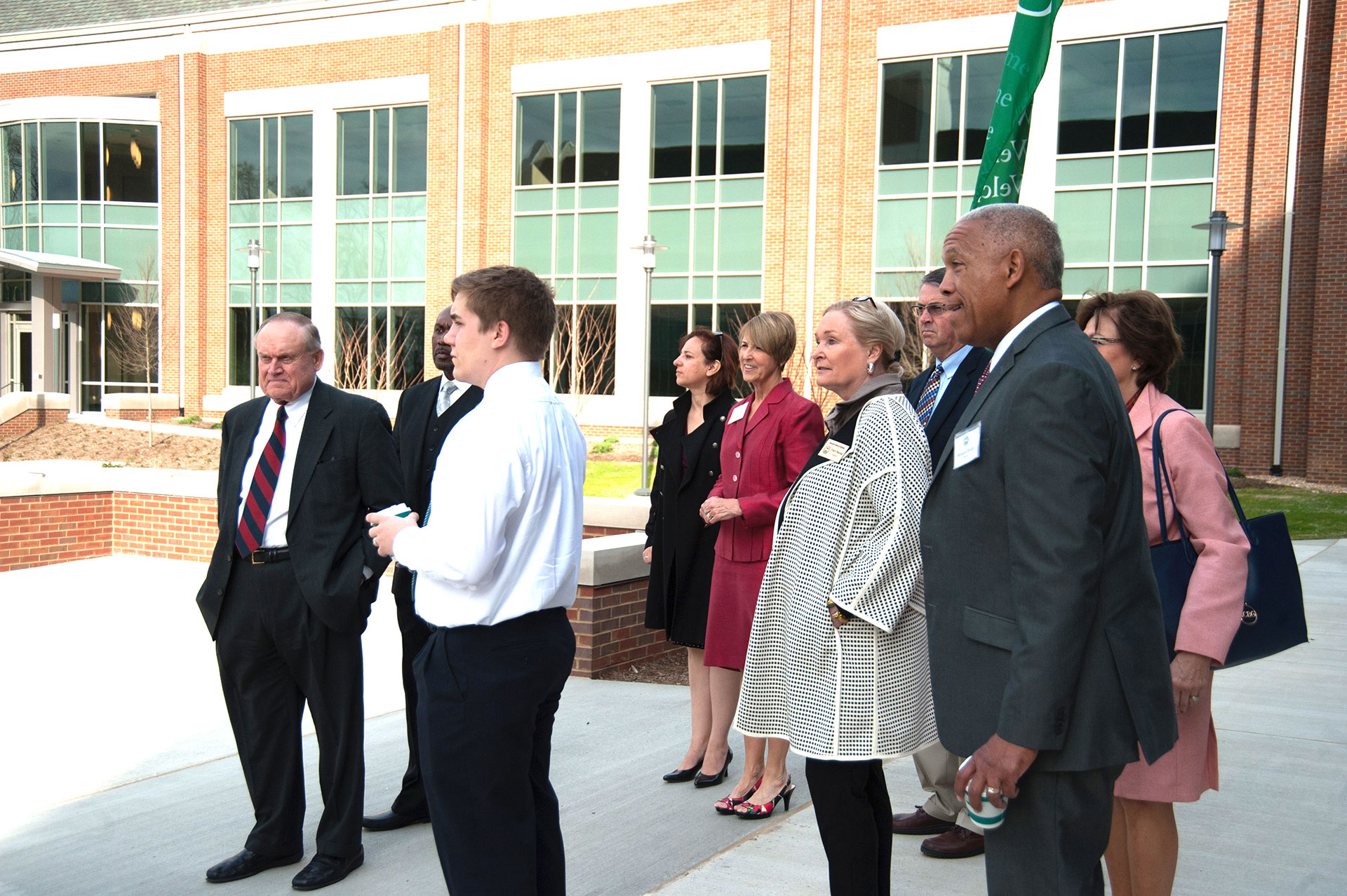 Group of people at Williamson Campus