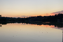 Sunset over the Tennessee River